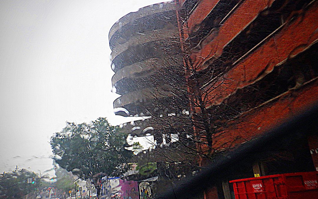 Parking Garage in the Rain