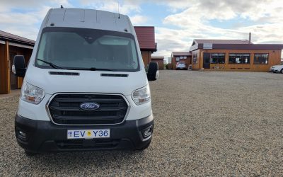 The van