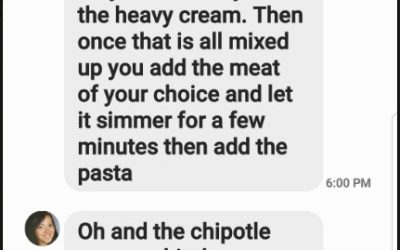 Chipotle Shrimp with Angel Hair Pasta