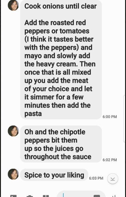 Chipotle Shrimp with Angel Hair Pasta