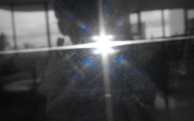 The little guy found my camera and figured out the settings